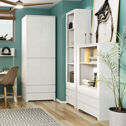 Двухстворчатый шкаф «Твист 01»